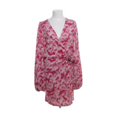 Omlottklänning (Rosa, Vit) från H&M Trend Polyester, Elastan