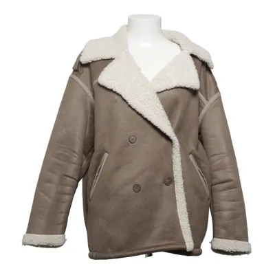Shearlingjacka (Brun, Vit) från Sinsay Polyester