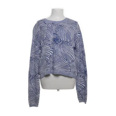 Tröja (Blå, Vit, Flerfärgad) från Baum Und Pferdgarten Metallfiber, Polyester, Tencel