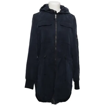 Parka (Bleu) de Blonde No.8 Coton, Polyester, Tencel