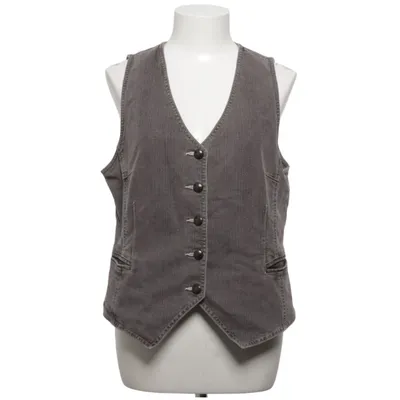Jeansweste (Grau) von GR Design Baumwolle, Elasthan, Polyester