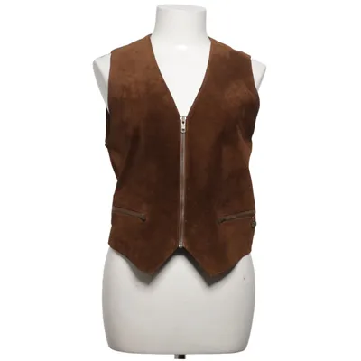 Leather vest (Brown) from Jofama Leather