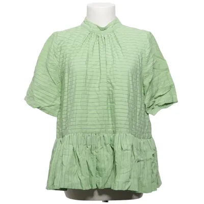 Peplum top (Groen) van Stine Goya Polyamide, Polyester, Viscose