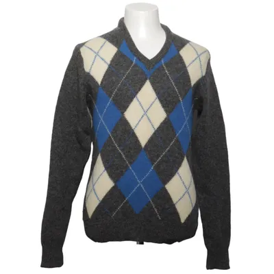 Pull-over (Gris, Bleu, Blanc) de Tempo Laine