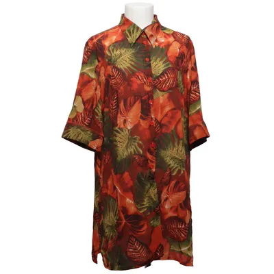 Kortärmad skjorta (Orange, Grön, Flerfärgad) från Cappuccini by Desam Polyester