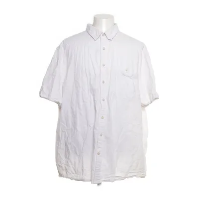 Korte mouwen shirt (Wit) van Dressmann Katoen, Linnen