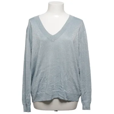 Pull-over (Bleu) de Sud Express Fibre métallique, Polyester, Viscose