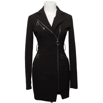 Jas (Belted Zip Detail Blazer Dress) van Donna Romina x NA-KD Elastaan, Polyester