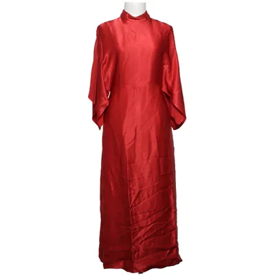 Jurk (Rood) van Hugo Boss Polyester, Viscose