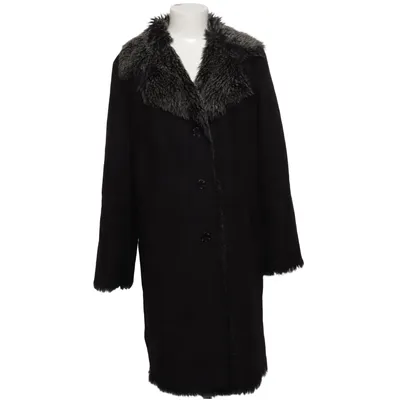 Shearling Jacke (Schwarz, Grau) von Wallis Acryl, Polyester