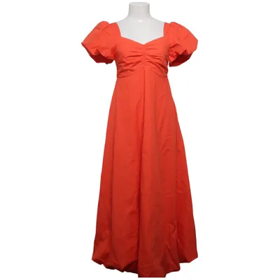 Robe longue (Orange) de YAS Coton, Polyester