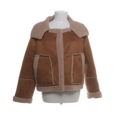 Shearlingjakke (Brun) fra Cider Polyester
