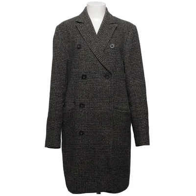 Frakke (Bradley Coat) fra Bläck Polyester, Viscose, Uld