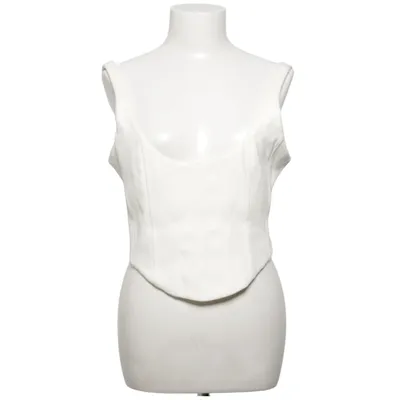 Crop top (Hvid) fra H&M x Brock Collection Bomuld