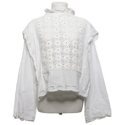 Blus (Vit) från Zara Bomull