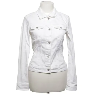Denim jacket (White) from Mango Jeans