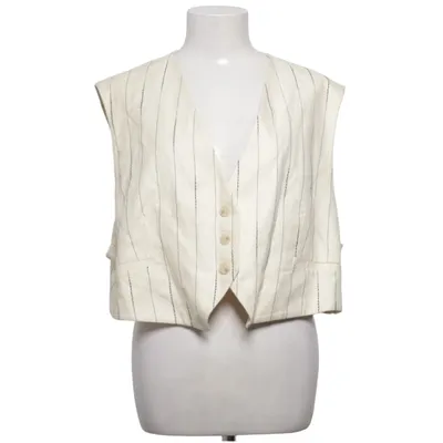 Kostuumgilet (Wit, Zwart) van H&M Katoen, Linnen, Viscose, Polyester