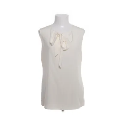 Top (Hvid, Beige) fra Tory Burch Elastan, Polyester, Silke