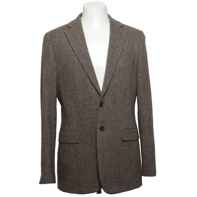 Blazer (Brown) from Charles Tyrwhitt Polyester, Viscose, Wool
