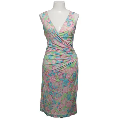 Jurk (Roze, Blauw, Meerkleurig) van Leonard Zijde