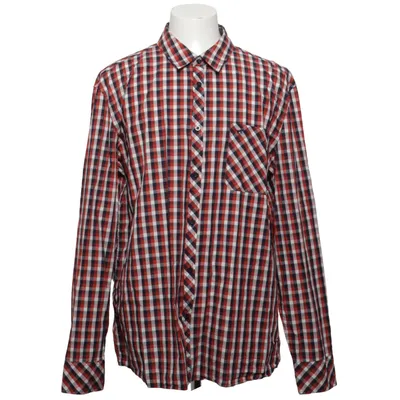 Shirt (Rood, Blauw, Wit) van Mustang True Denim Katoen