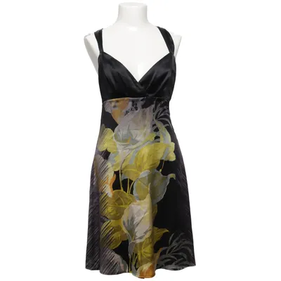 Klänning (Svart, Flerfärgad) från Guess by Marciano Elastan, Polyester, Silke