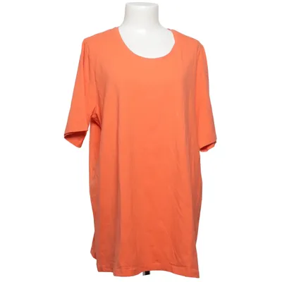 T-shirt (Orange, Noir) de Ulla Popken Coton, Élasthane