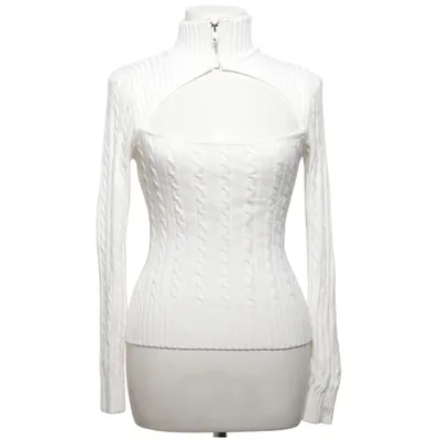 Trui (Wit) van Superdown Elastaan, Polyamide, Viscose