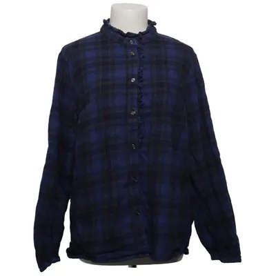 Blouse (Blue, Black) from Pulz Jeans Cotton