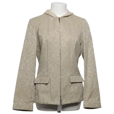 Jacket (Beige) from Kello Acrylic, Cotton