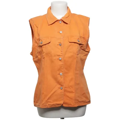 Denim vest (Orange) from Colours Of The World Cotton