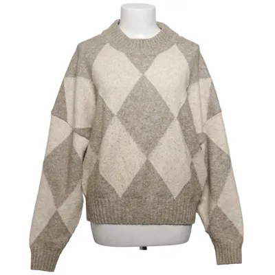 Sweater (Beige, Gray) from Pringle of Scotland x H&M Acrylic, Polyester, Wool