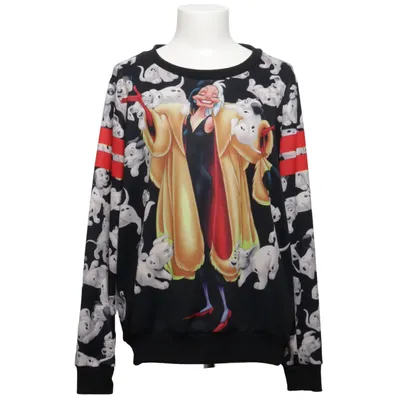 Sweatshirt (Sort, Rød, Flerfarvet) fra Disney Polyester