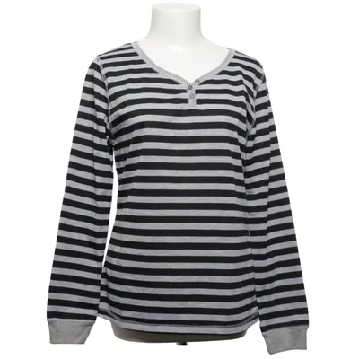 Henley shirt (Zwart, Grijs) van Lipo Lipo Katoen