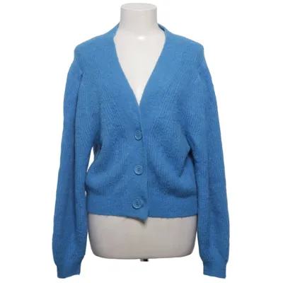 Cardigan (Blauw) van CKS Acryl, Alpacawol, Elastaan, Polyamide