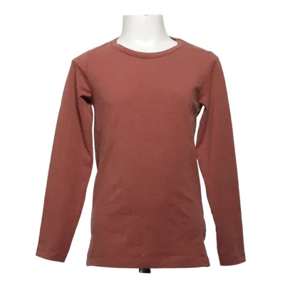 Long sleeve T-shirt (Brown) from Minymo Cotton, Elastane, Polyester