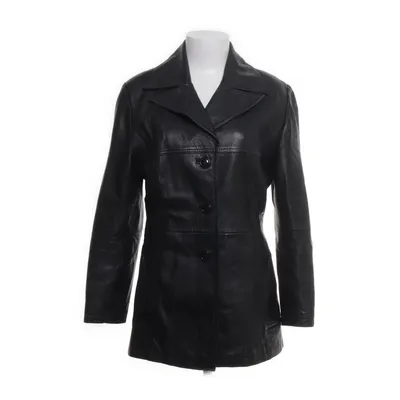 Läderjacka (Svart) från Gipsy by Mauritius Polyester, Skinn