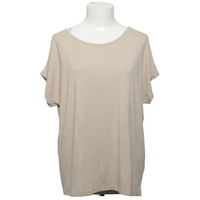 T-shirt (Beige) from Fiora Blue Elastane, Viscose