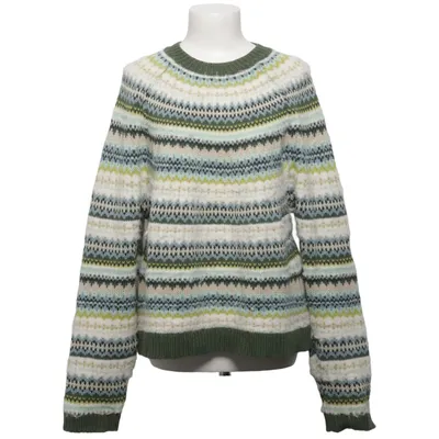 Sweater (Grøn, Blå, Hvid) fra American Eagle Akryl, Bomuld, Nylon, Genanvendt polyester
