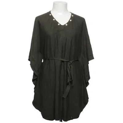 Poncho (Groen) van Koucla Polyamide, Viscose
