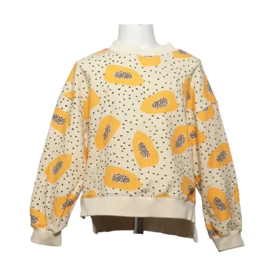 Sweatshirt (Beige, Orange, Black) from Mixed Grill Cotton, Elastane