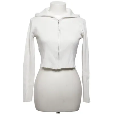 Sweat à capuche (Blanc) de Brandy Melville Coton, Polyamide