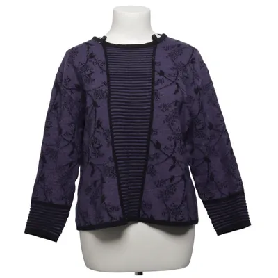 Cardigan (Lila, Zwart) van Lindri Acryl, Katoen, Wol