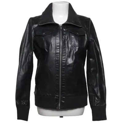 Läderjacka (VENEZIA LEATHER JACKET) från ONLY Limitless Skinn, Polyester