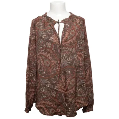 Blus (Brun, Flerfärgad) från Dea Kudibal Elastan, Silke