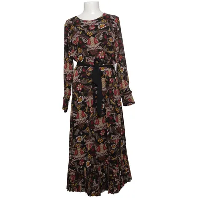 Maxikjole (Sort, Flerfarvet) fra Free/Quent Elastan, Polyester, Viscose