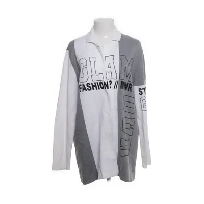 Cardigan (Gray, White) from Monari Cotton