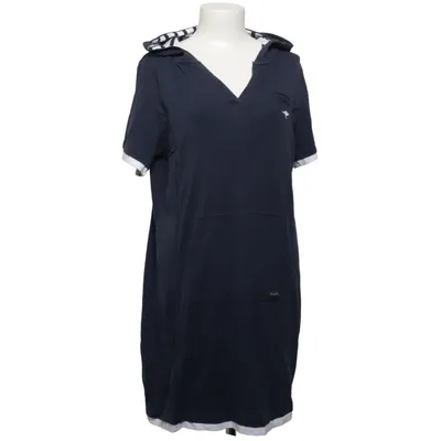 Hood dress (Blue, White) from Kangaroos Cotton