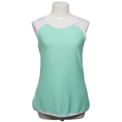 Sports tank top (Green, White) from Wilson Elastane, Polyester