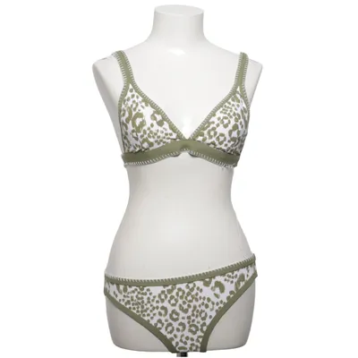 Bikini (Grön, Vit) från Next Elastan, Polyamid, Polyester